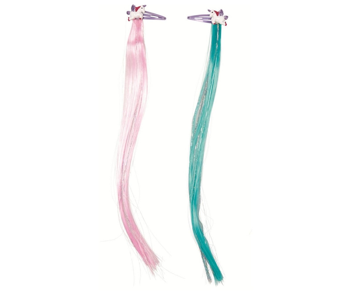 Clips para el Pelo con Tiras Brilliantes Unicorn Paradise