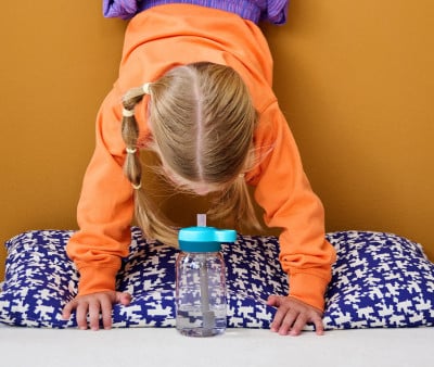 Borraccia Campus Plastica con Cannuccia 450ml Dino
