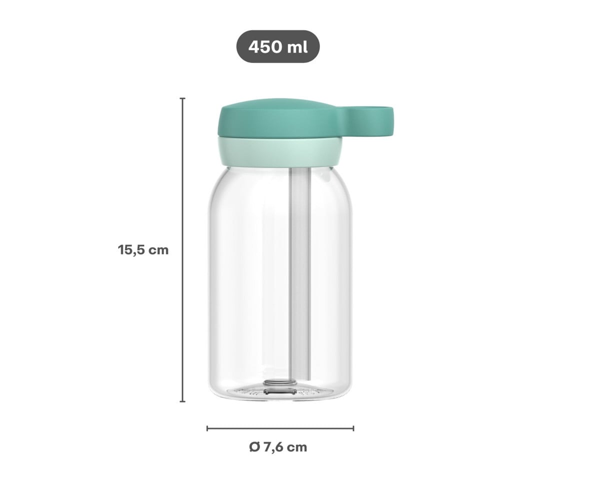 Borraccia Campus Plastica con Cannuccia 450ml Spiderman