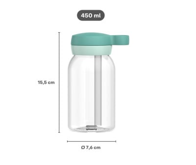 Borraccia Campus Plastica con Cannuccia 450ml Paw Patrol