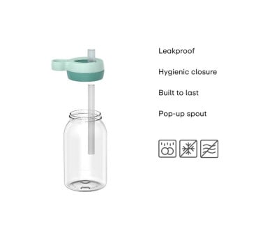 Borraccia Campus Plastica con Cannuccia 450ml Peppa Pig