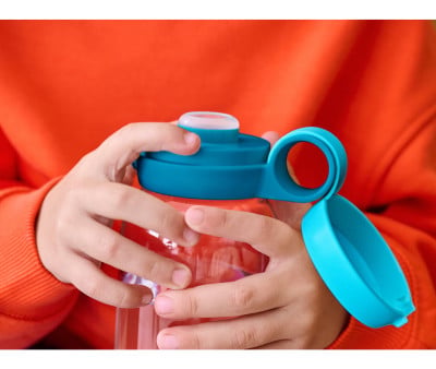 Botella Plástico con Tapón Abatible Campus 600ml Paw Patrol Girls