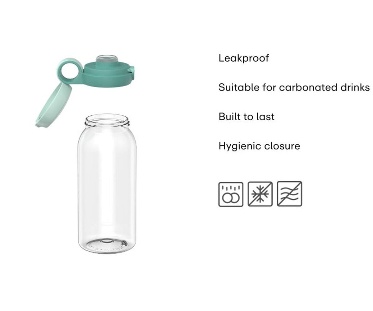 Botella Plástico con Tapón Abatible Campus 600ml Stitch