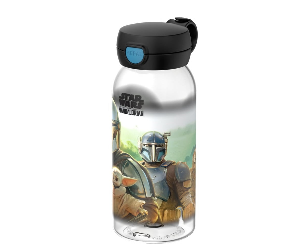Botella Plástico con Tapón Abatible Campus 600ml Stars Wars