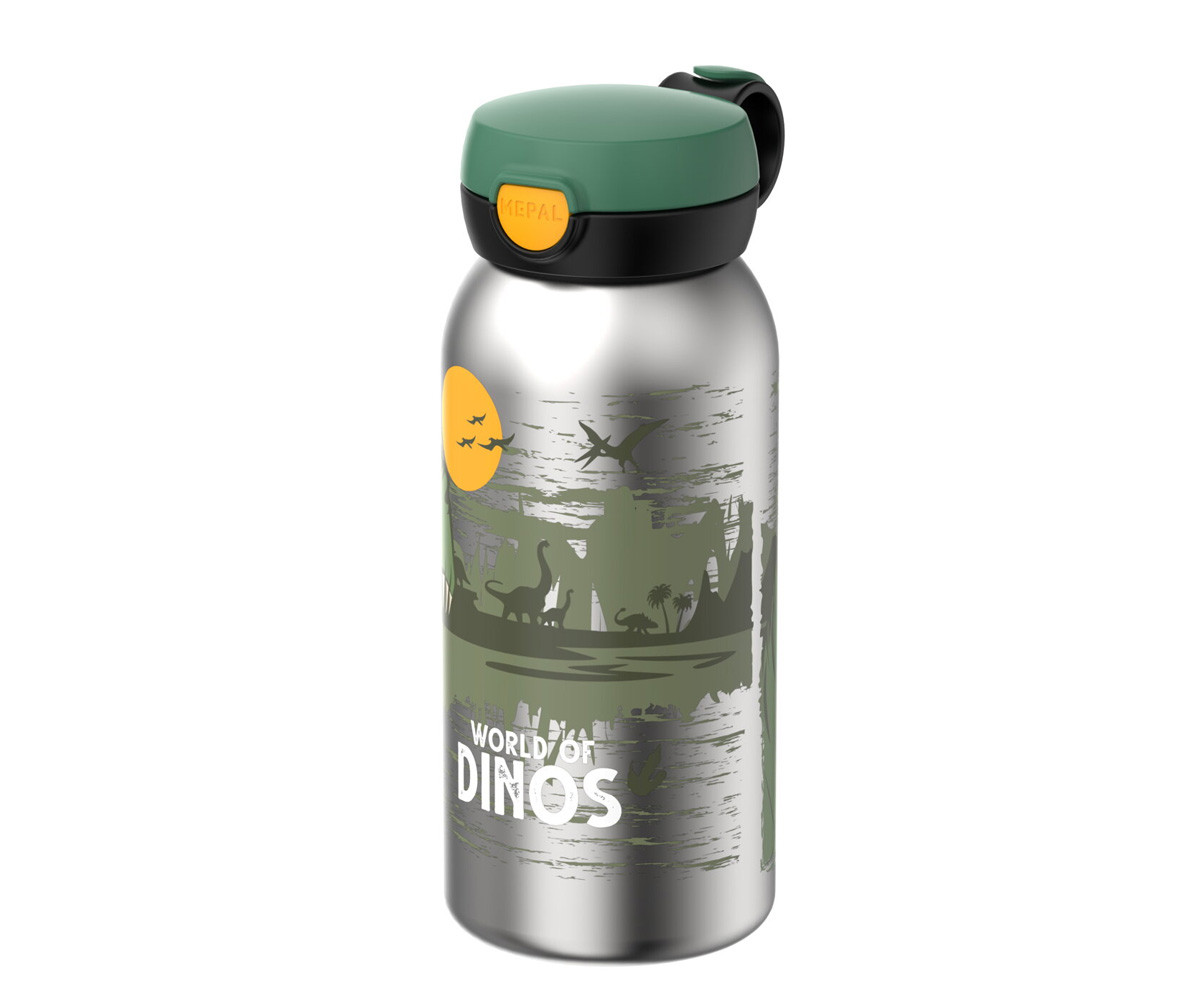 Thermal Water Bottle Campus Detachable Lid 500ml Dino