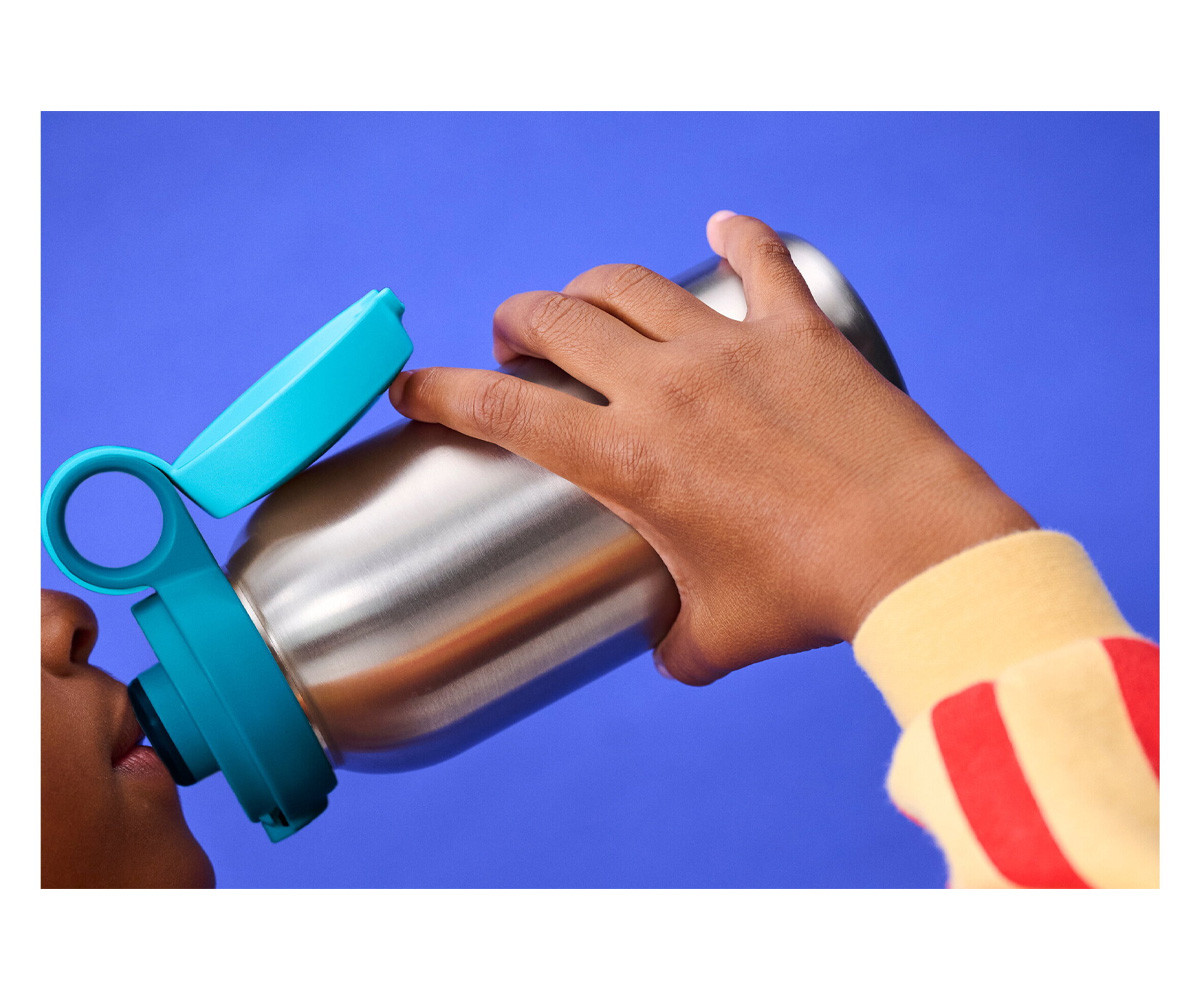 Thermal Water Bottle Campus Detachable Lid 500ml Dino
