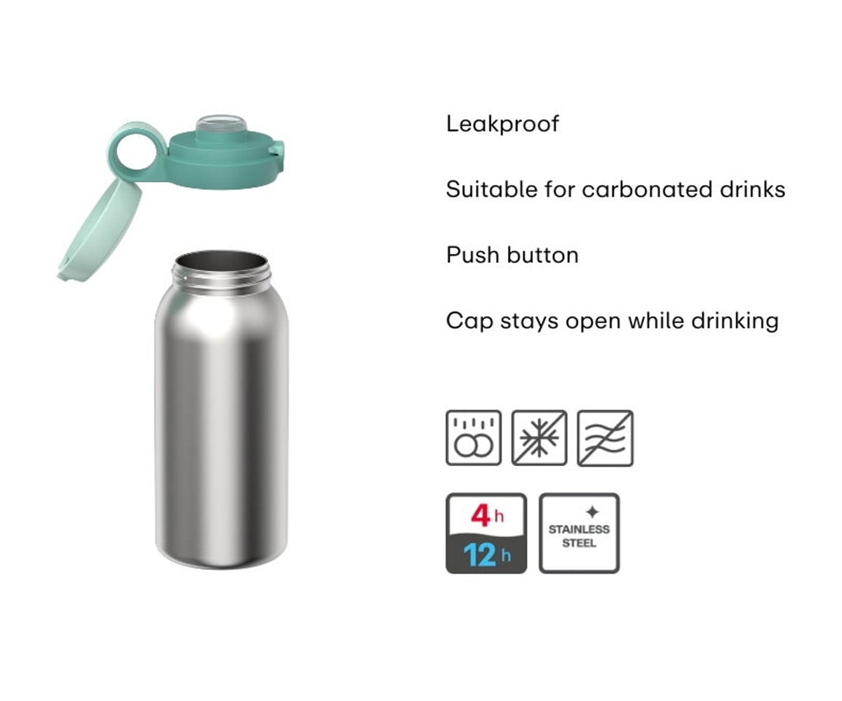 Borraccia Termica Campus Tappo Abbattibile 500ml Forest Frends