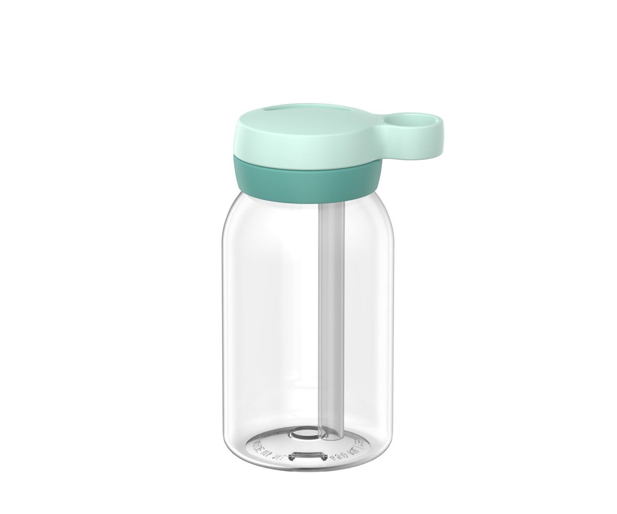 Borraccia Campus Plastica con Cannuccia 450ml Cool Mint