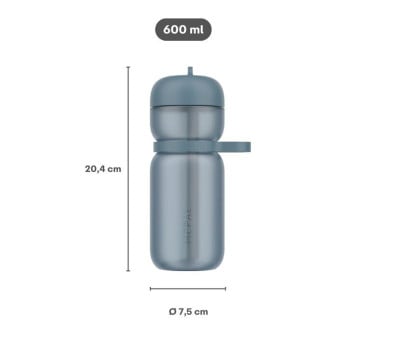 Gourde Sport Flip 600 ml Frost Blue