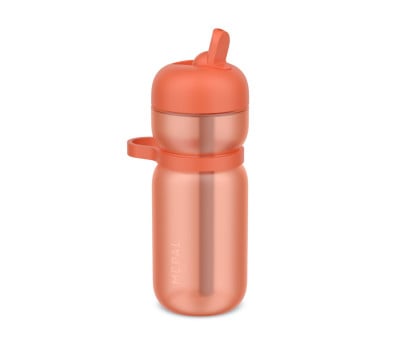 Gourde Sport Flip 600 ml Peach Orange