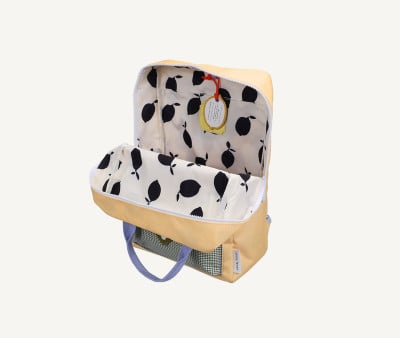 Grand Sac à Dos Envelope Personnalisable Twiggy Beige