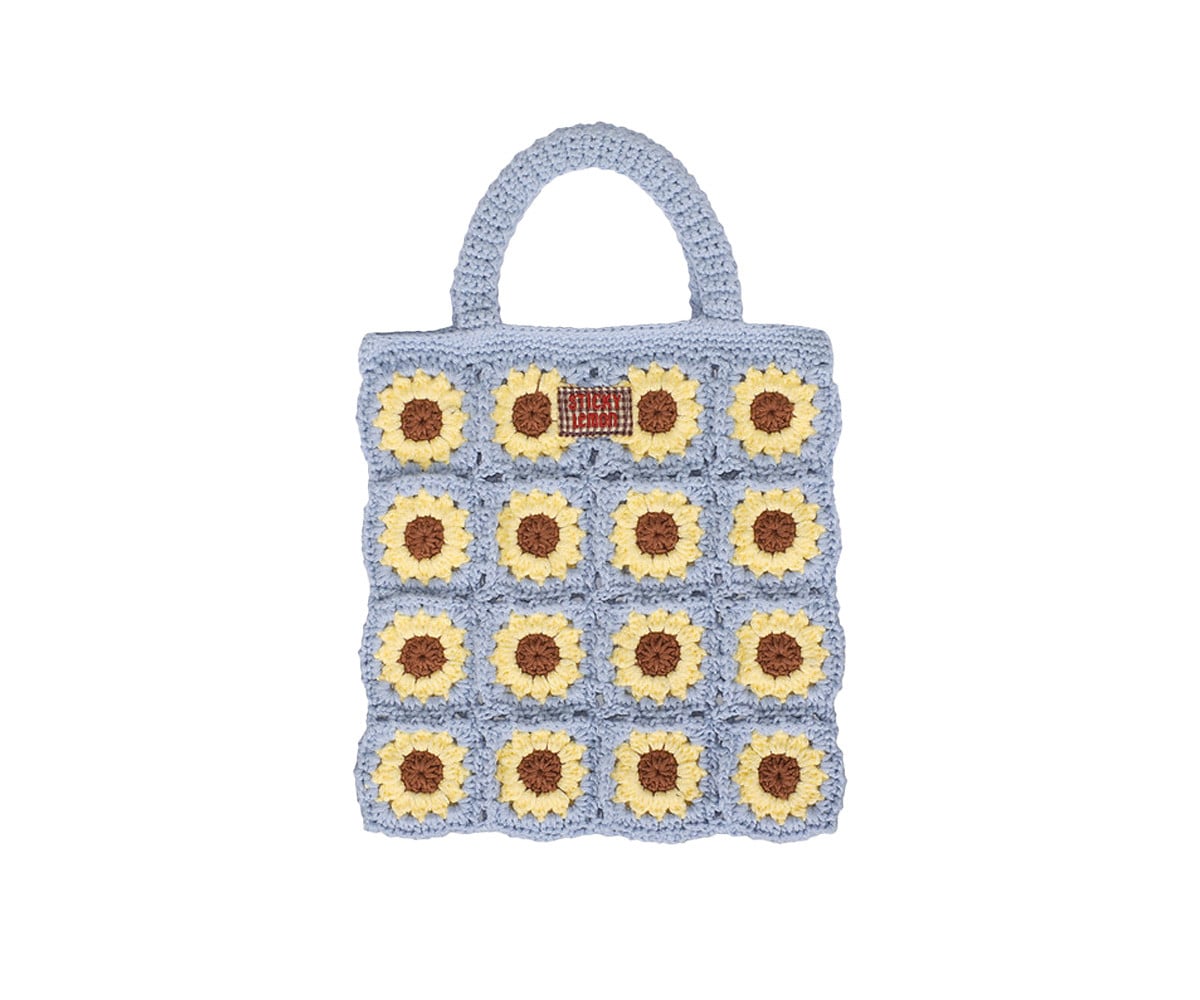 Sac en Crochet Lemon Tree Flower Willow