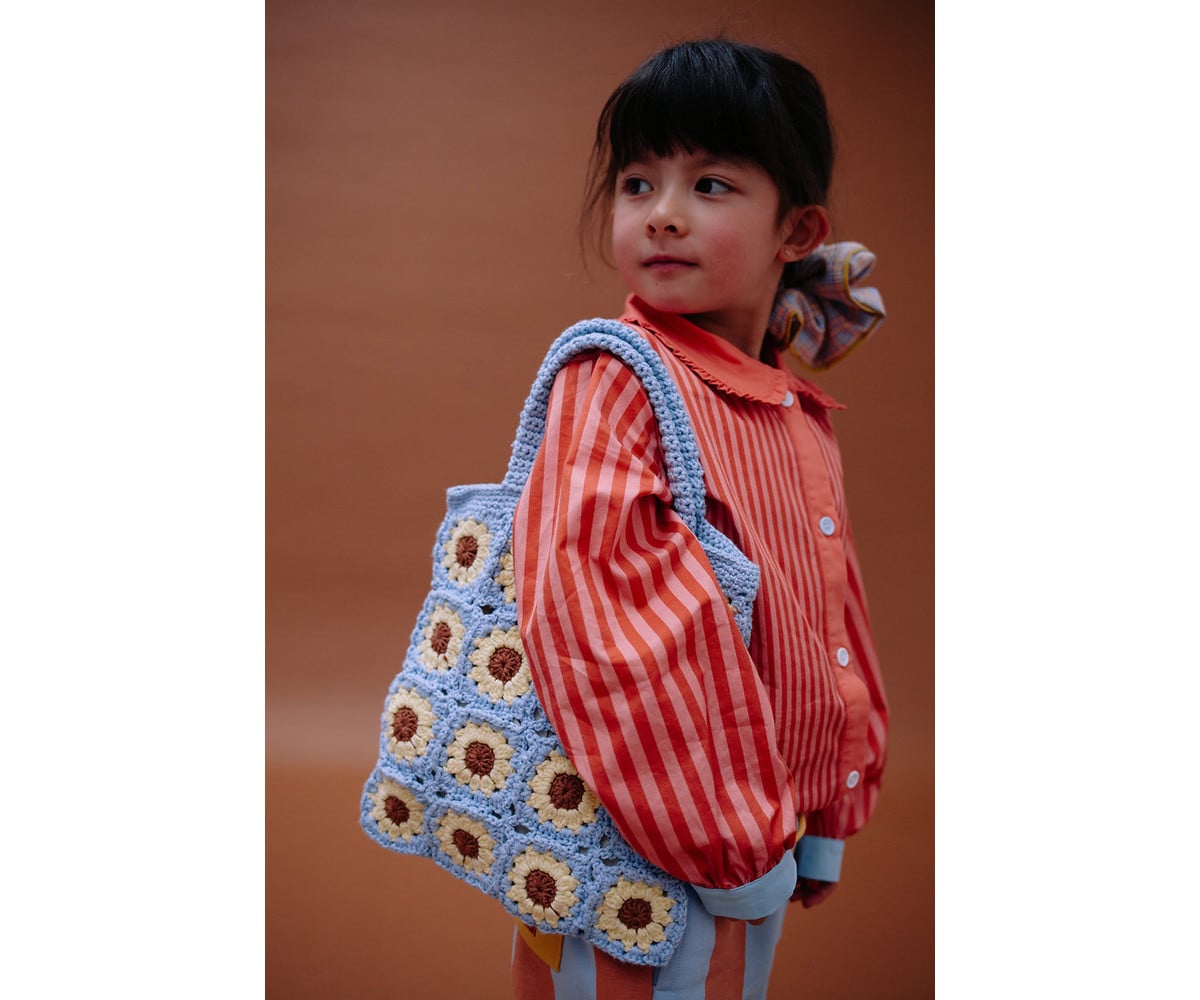 Sac en Crochet Lemon Tree Flower Willow