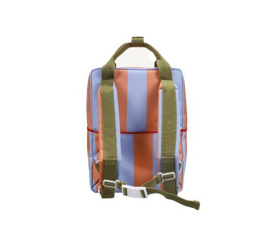 Sac à Dos Primaire Personnalisable Stripes Cloud Blue + Maple Whirl