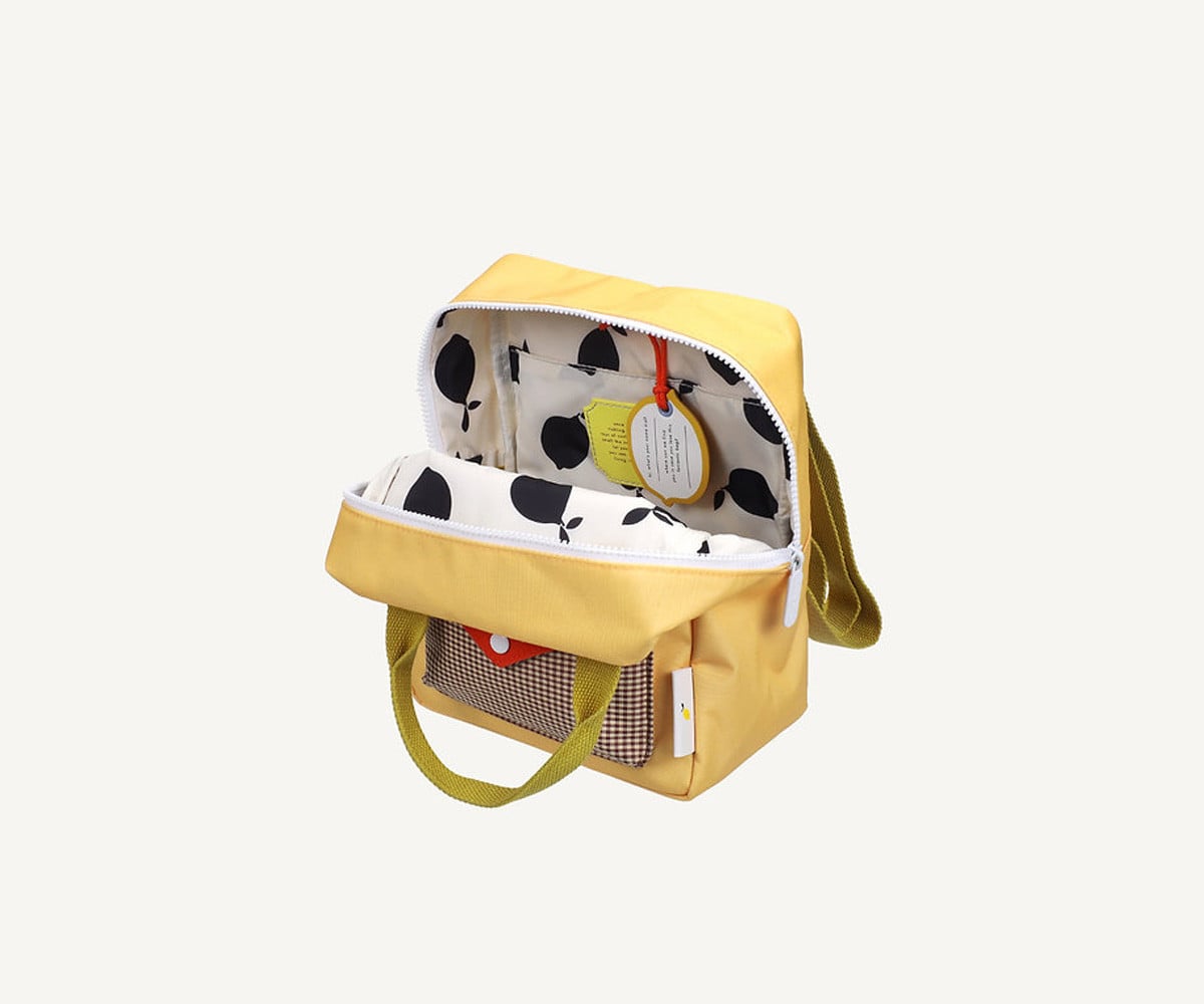 Sac à Dos Maternelle Envelope Personnalisable Apple Juice