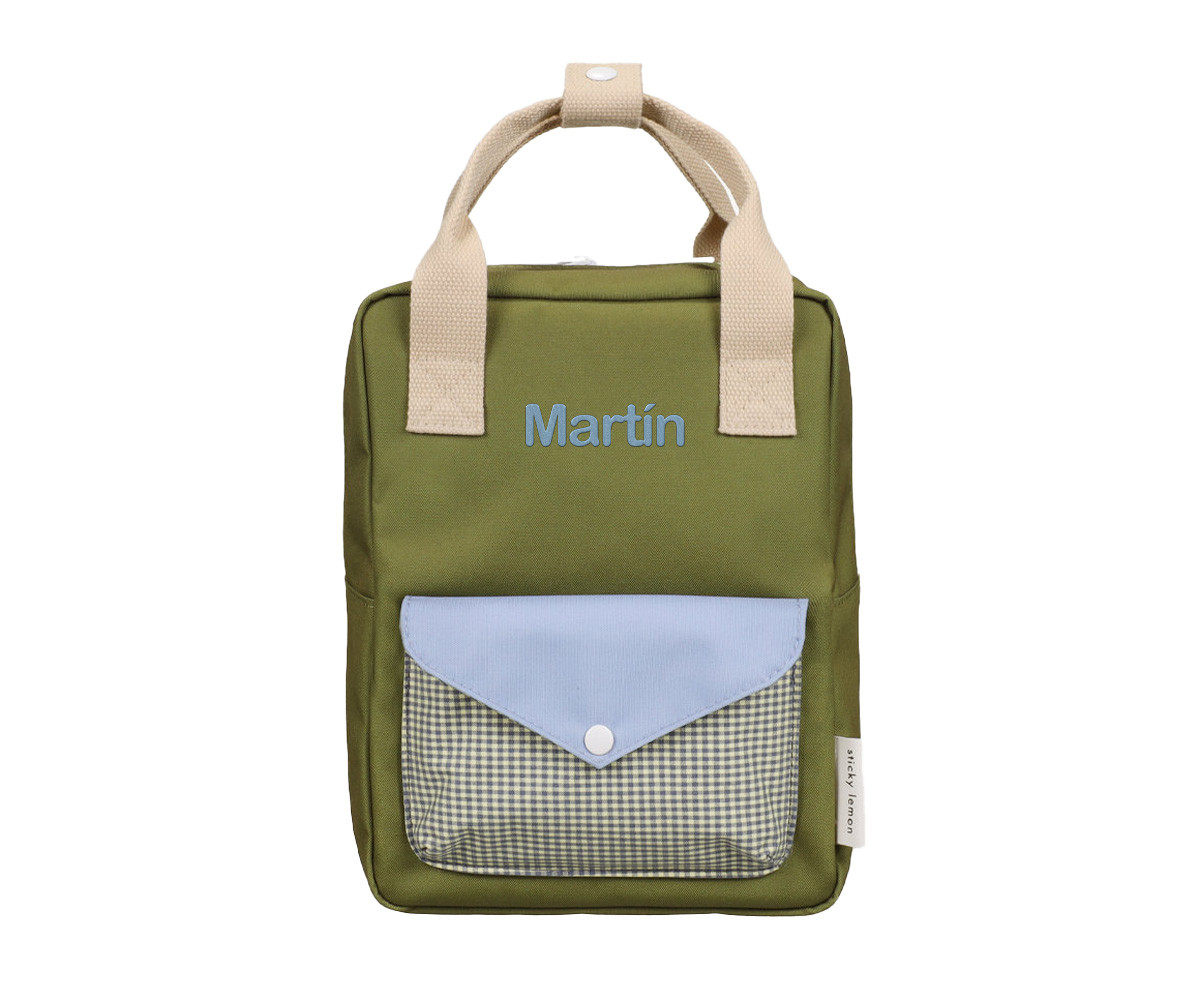 Sac à Dos Maternelle Envelope Personnalisable Tickling Grass