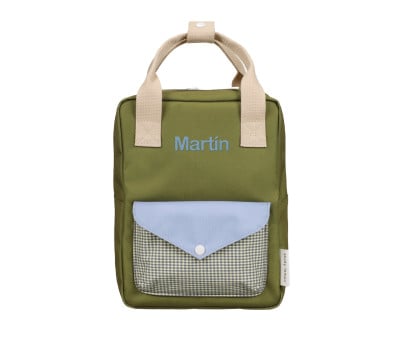 Sac à Dos Maternelle Envelope Personnalisable Tickling Grass