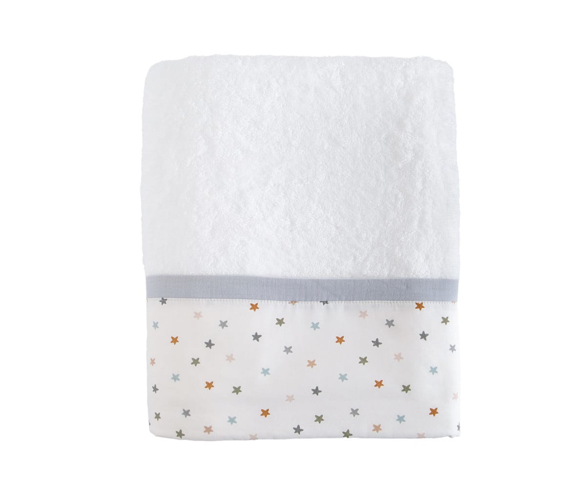 Toalla de Baño Little Stars Blue Personalizable