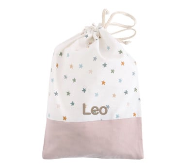 Borsa Merenda Personalizzabile Little Stars Pink