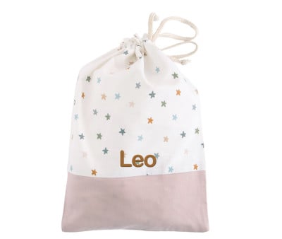 Borsa Merenda Personalizzabile Little Stars Pink