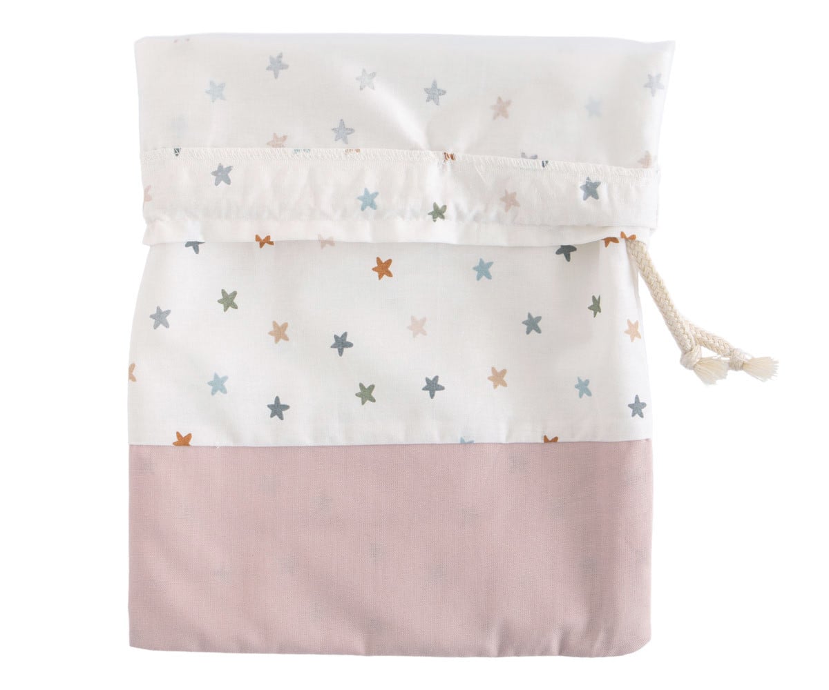 Sacca Impermeabile Little Stars Pink