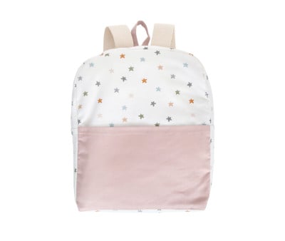Mochila Little Stars Pink Personalizable