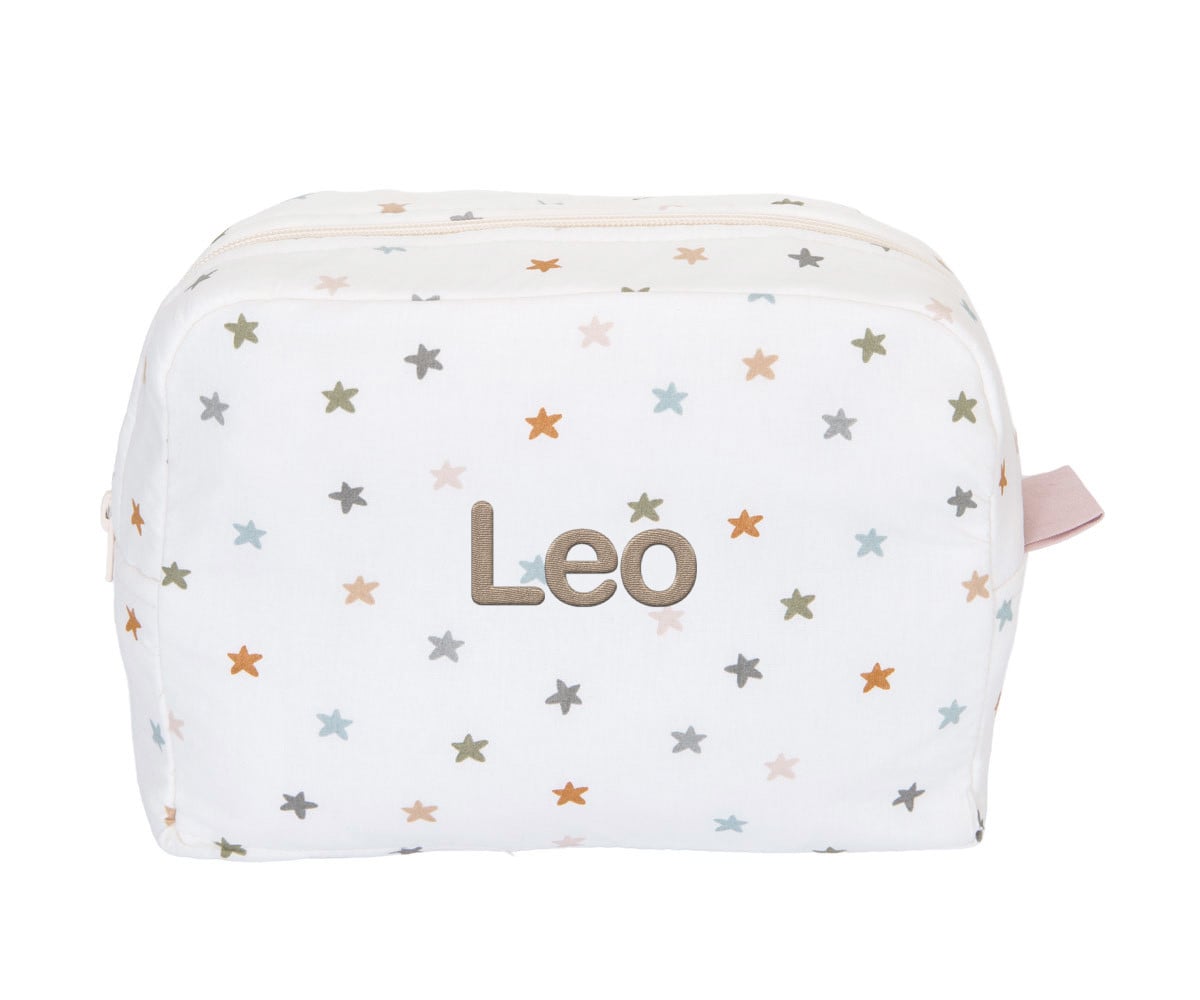 Neceser Grande Little Stars Pink Personalizable