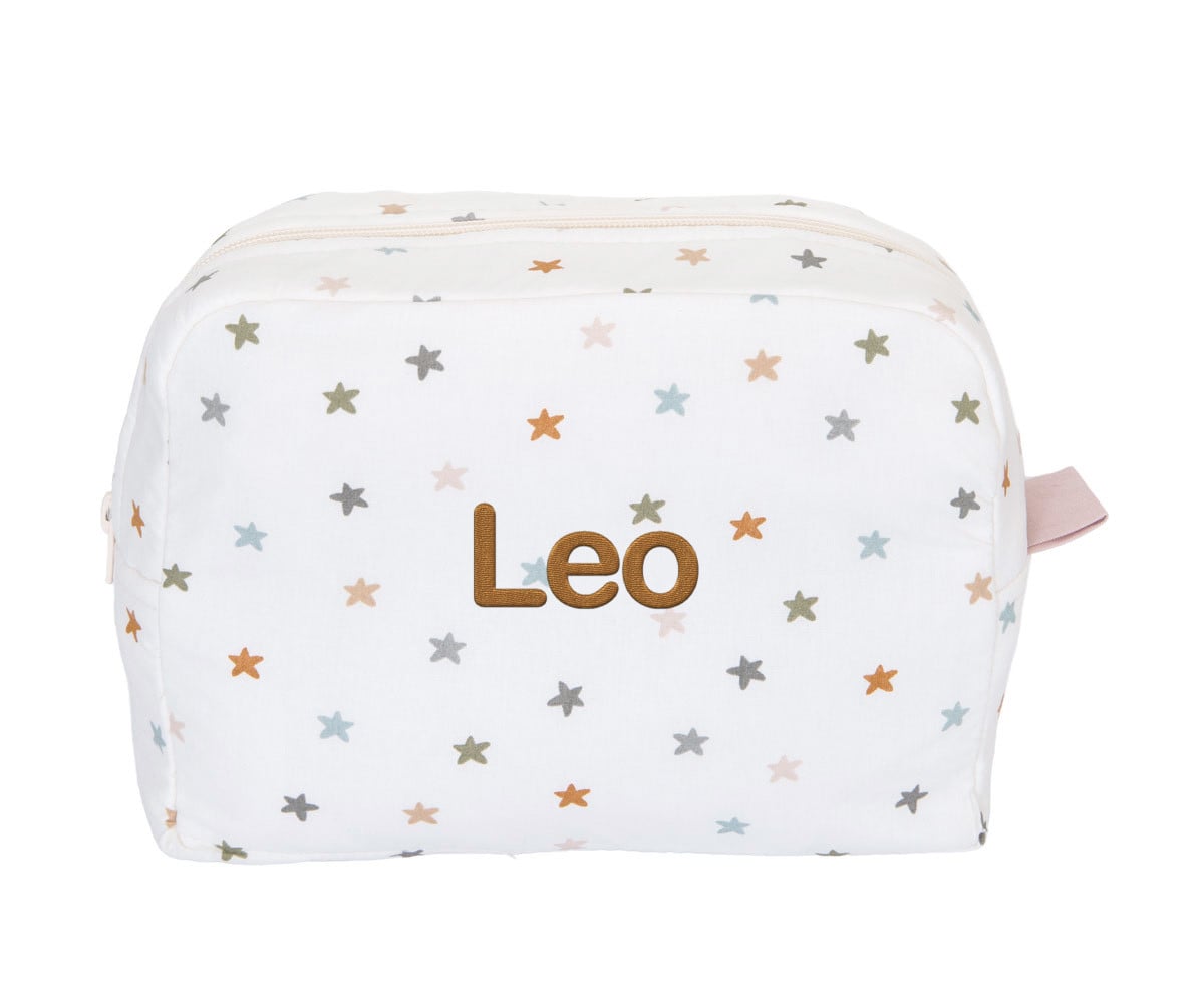 Neceser Grande Little Stars Pink Personalizable