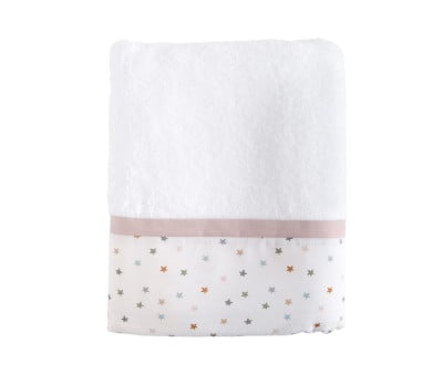 Toalla de Baño Little Stars Pink Personalizable