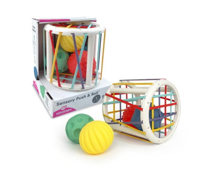Juego Sensorial de Empujar y Rodar