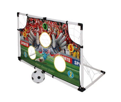 Portería de Fútbol Infantil con Diana y Balón Shooter