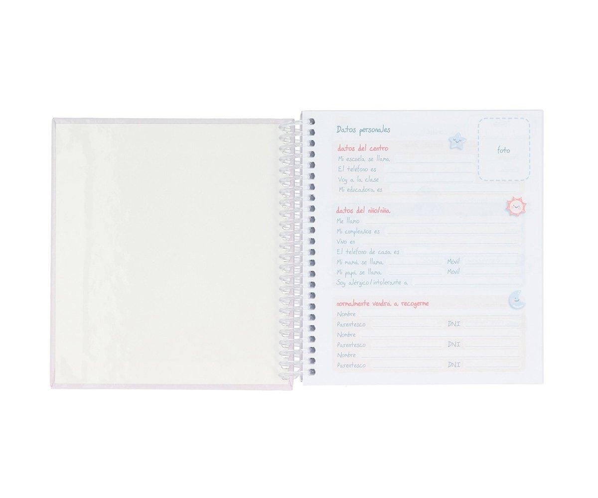 Pequeña Agenda Guardería Personalizable Circus Show