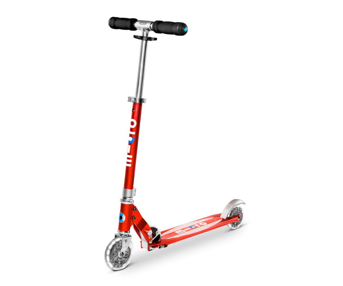 Scooter Micro Sprite LED vermelho