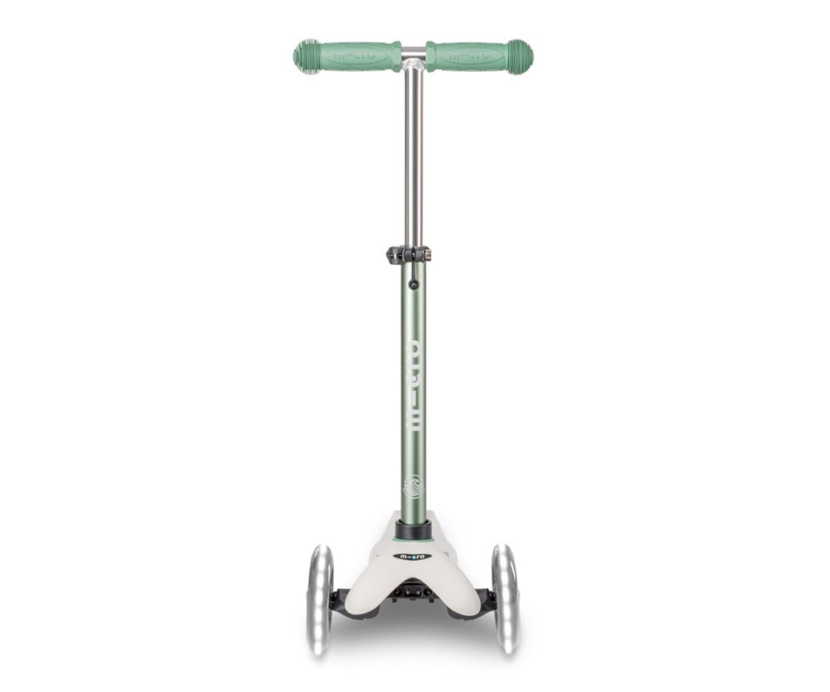 Scooter Luzes LED  dobrável Mini Micro Deluxe Eco Pistachio Green