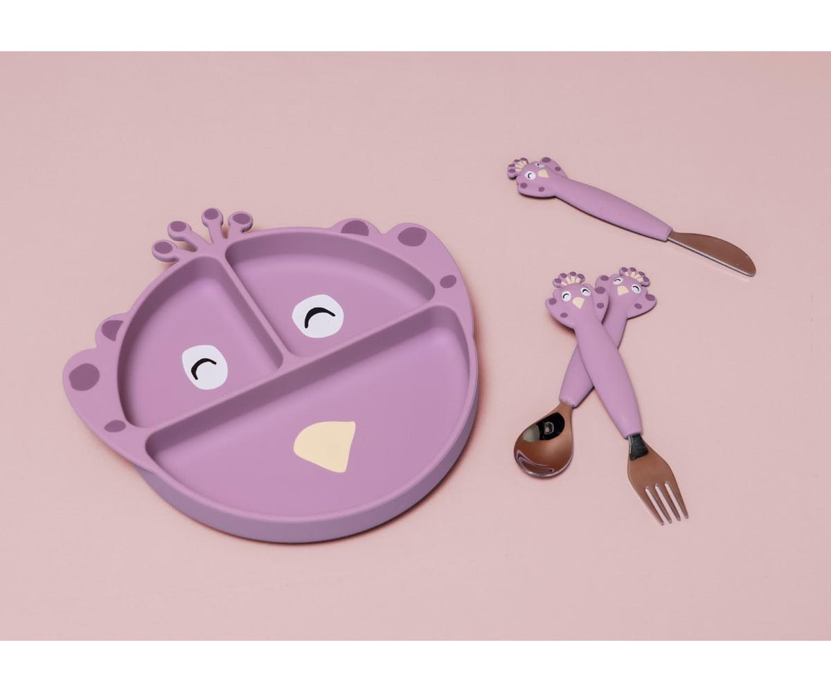 Piatto Silicone Divisorio Trixie Mrs. Peacock