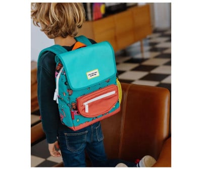 Sac à Dos Crèche/Maternelle à Rabat Disco Roar Personnalisable