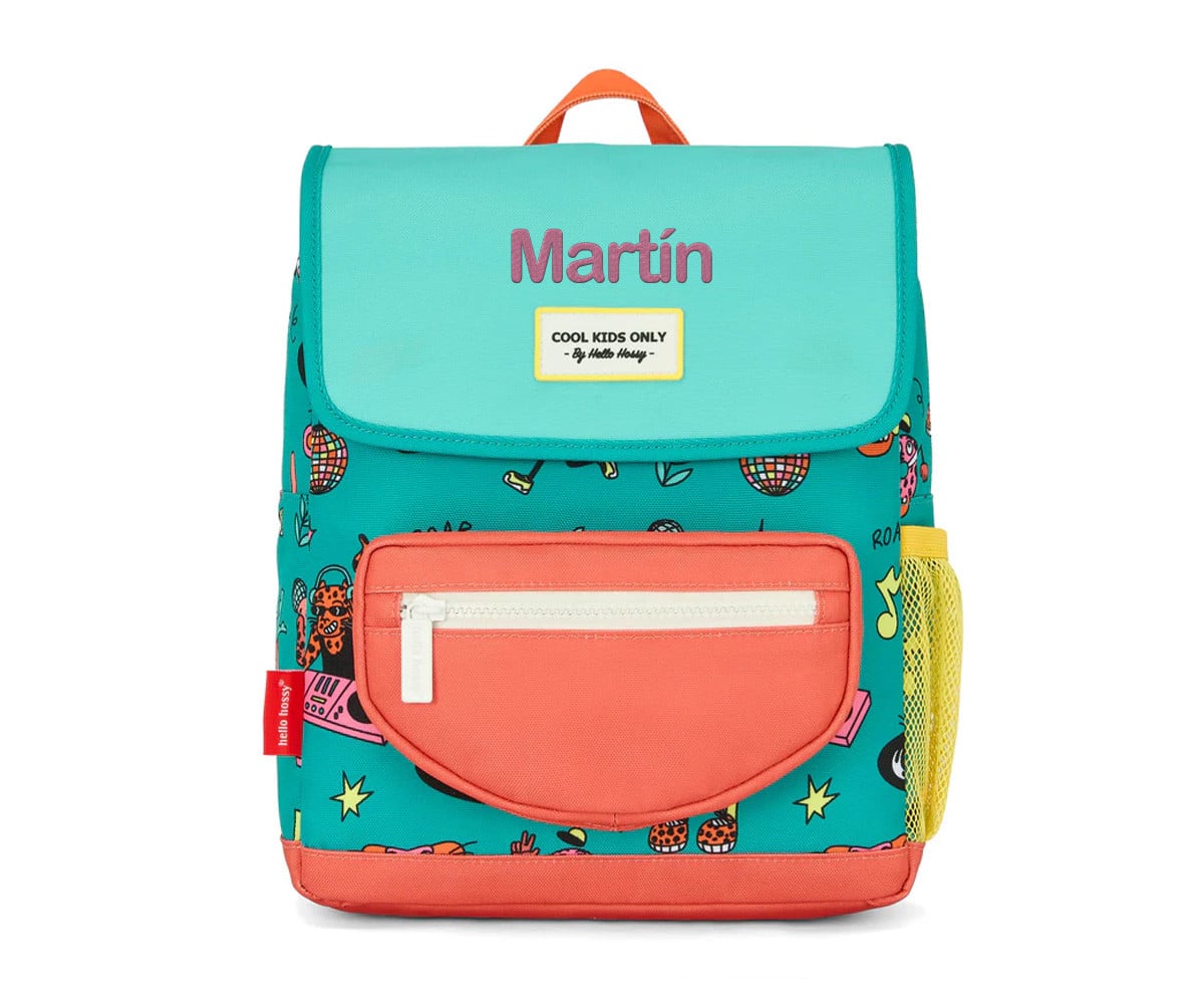 Sac à Dos Crèche/Maternelle à Rabat Disco Roar Personnalisable