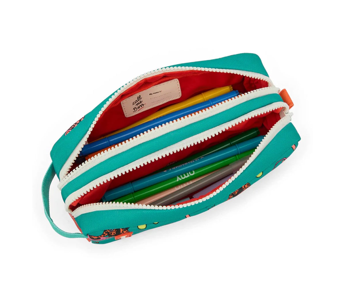 Trousse Double Compartiment Disco Roar Personnalisable
