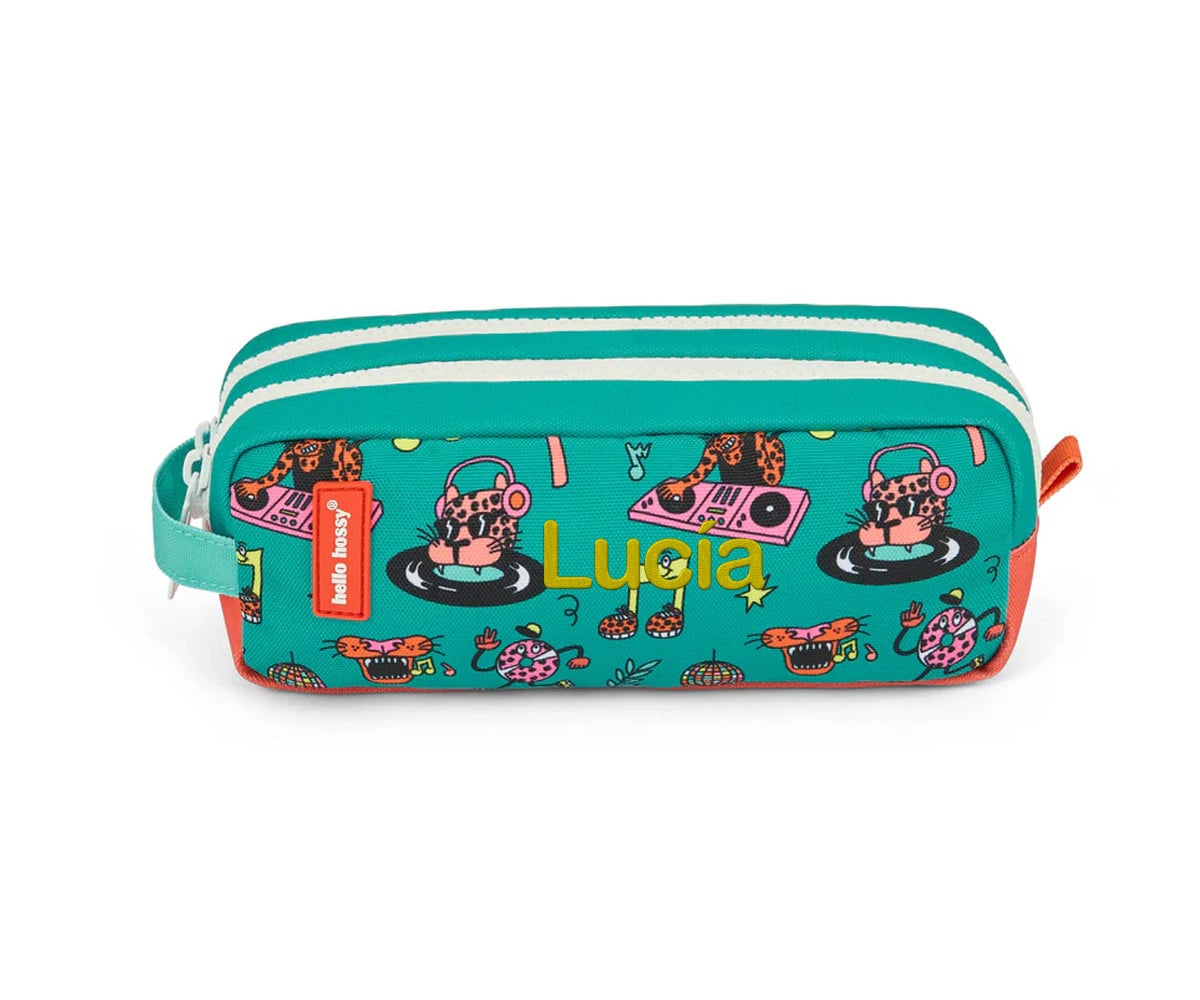Trousse Double Compartiment Disco Roar Personnalisable