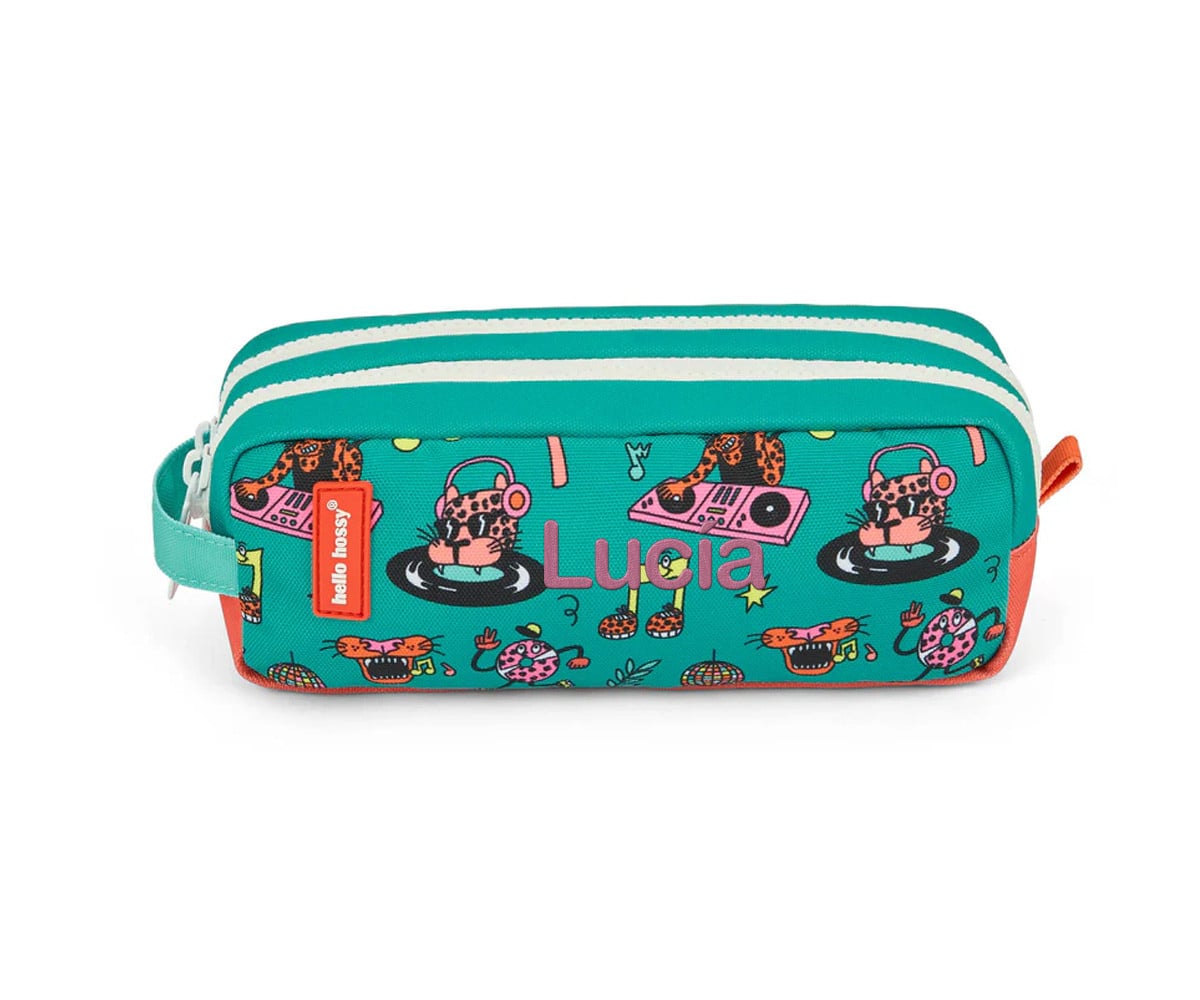 Trousse Double Compartiment Disco Roar Personnalisable