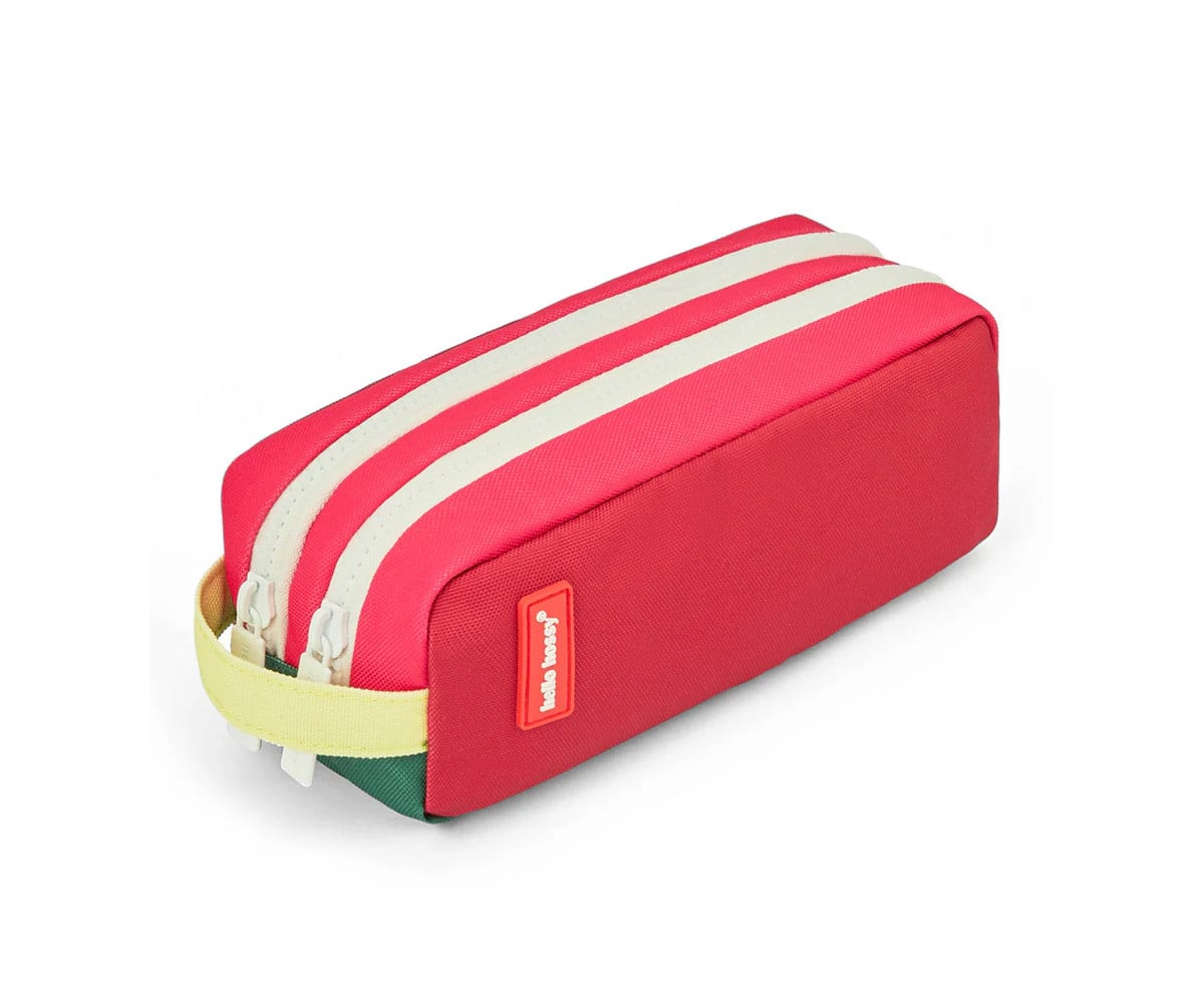 Trousse Double Compartiment Mini Pastèque Personnalisable