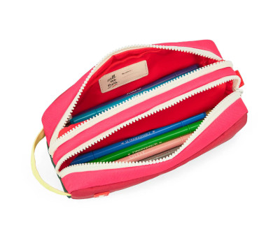Trousse Double Compartiment Mini Pastèque Personnalisable