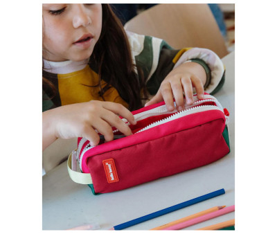 Trousse Double Compartiment Mini Pastèque Personnalisable