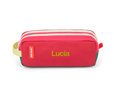 Trousse Double Compartiment Mini Pastèque Personnalisable