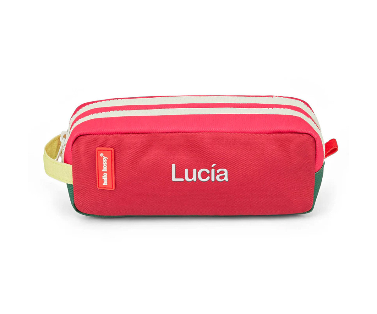 Trousse Double Compartiment Mini Pastèque Personnalisable