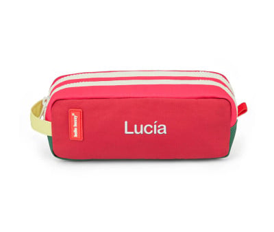Trousse Double Compartiment Mini Pastèque Personnalisable