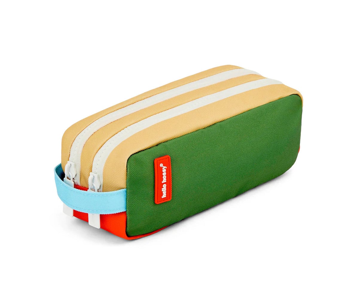 Trousse Double Compartiment Mini Green Lake Personnalisable