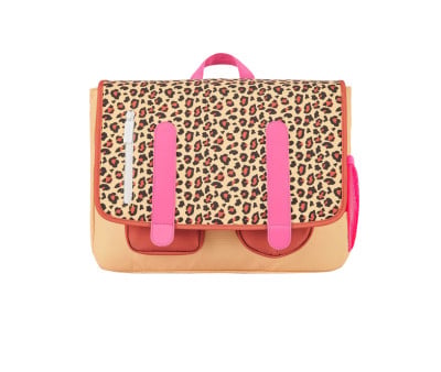 Mochila Escolar Mini Solapa Léopard