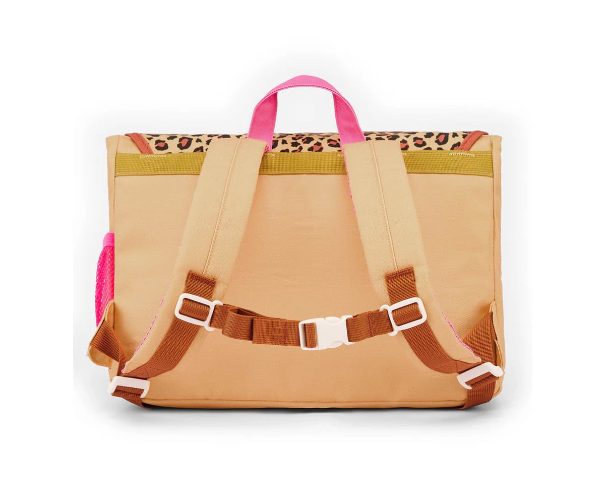 Mochila Escolar Mini Solapa Léopard