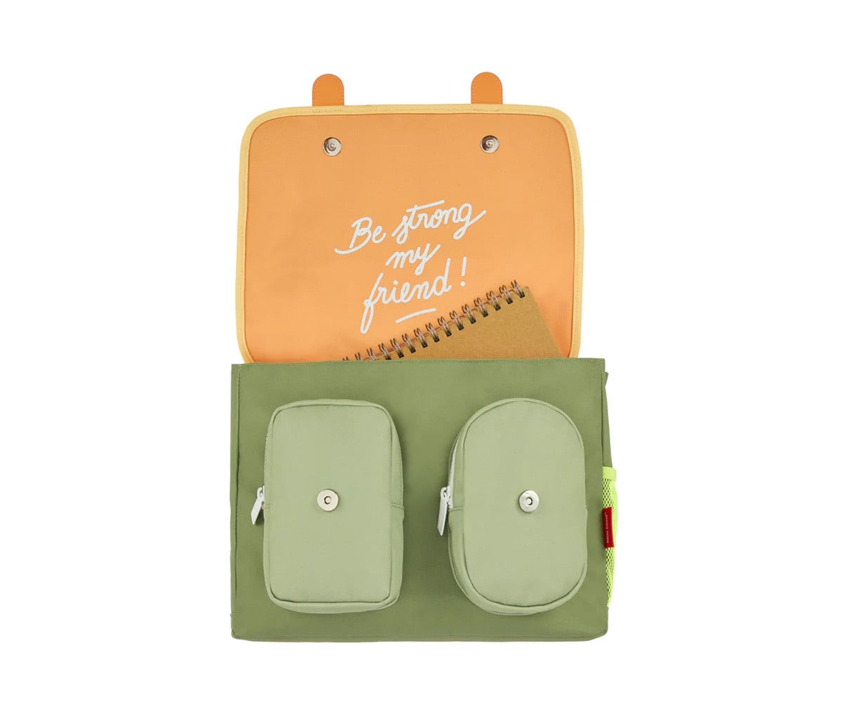 Mochila Escolar Mini Solapa Mini Safari